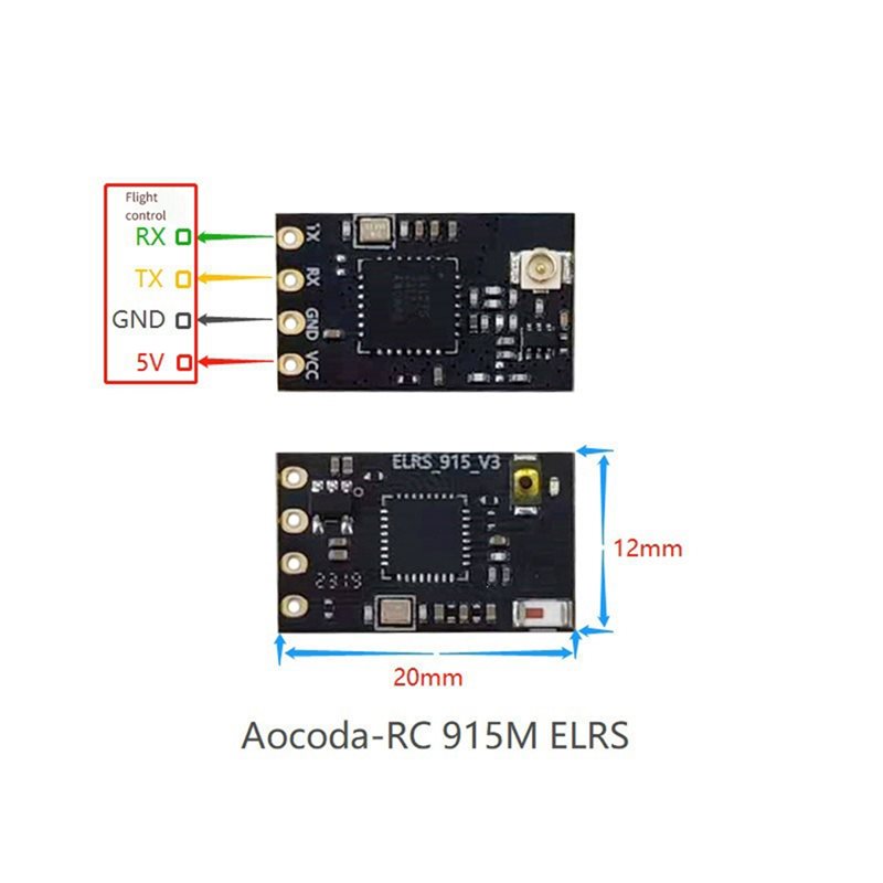 B27B 915MHZ Expresslrs Receive - đánh giá và giá Fpv Drone Antenna