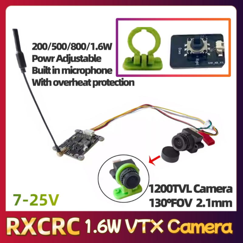 RXCRC 5.8G Module 48CH 1.6W VT - đánh giá và giá Fpv Drone Vtx