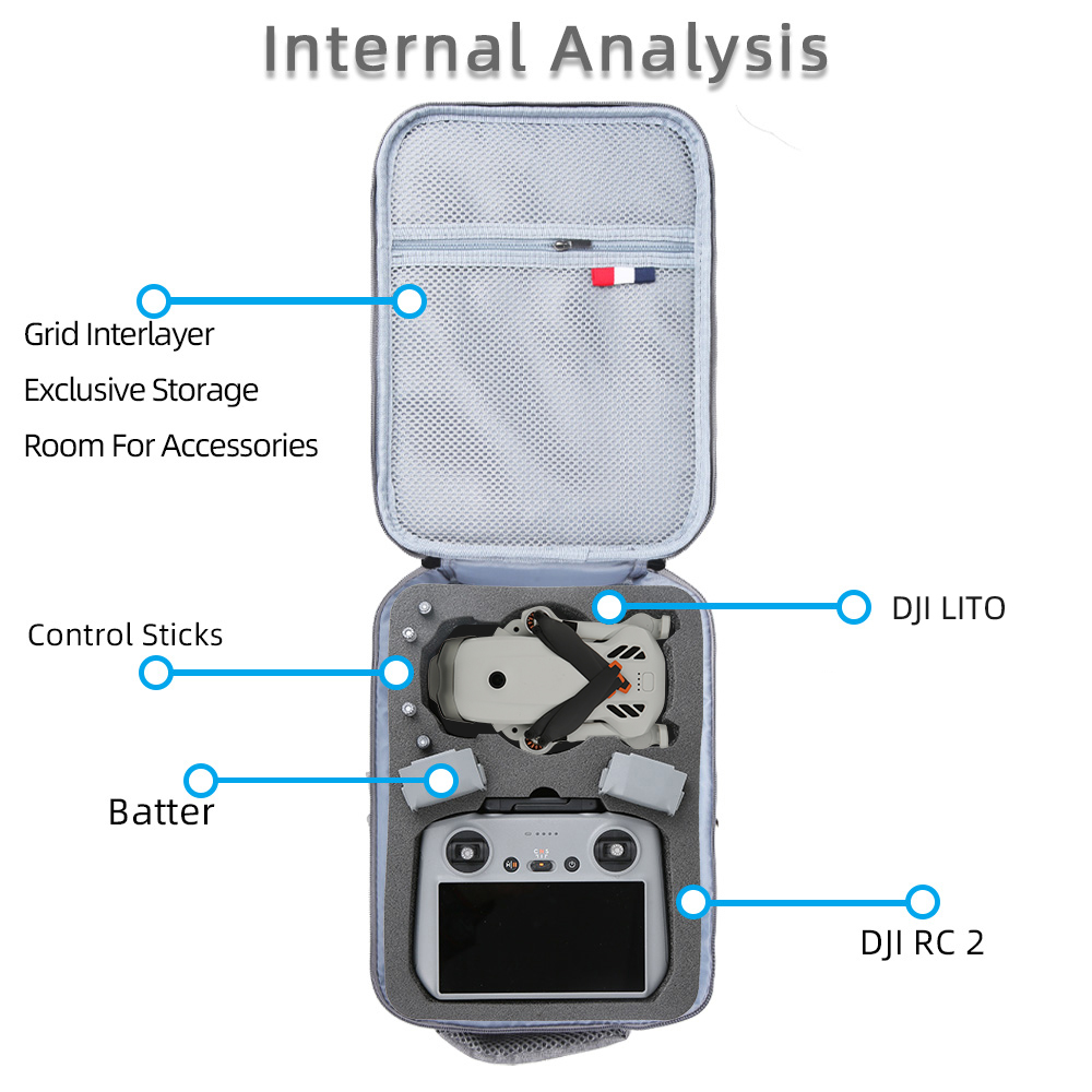 For DJI Lito 1/Lito X1 Portabl - đánh giá và giá Fpv Drone Bag