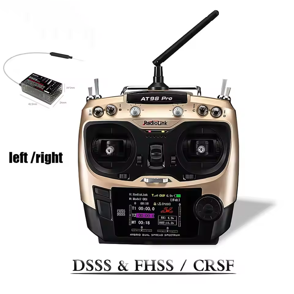 Radiolink AT9SPro 12CH 2.4G DS - đánh giá và giá Fpv Drone Receiver
