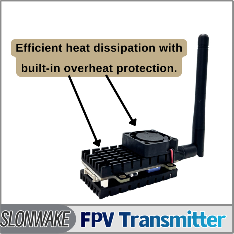 SLONWAKE 5.8G 3000mW Simulatio - đánh giá và giá Fpv Drone Vtx